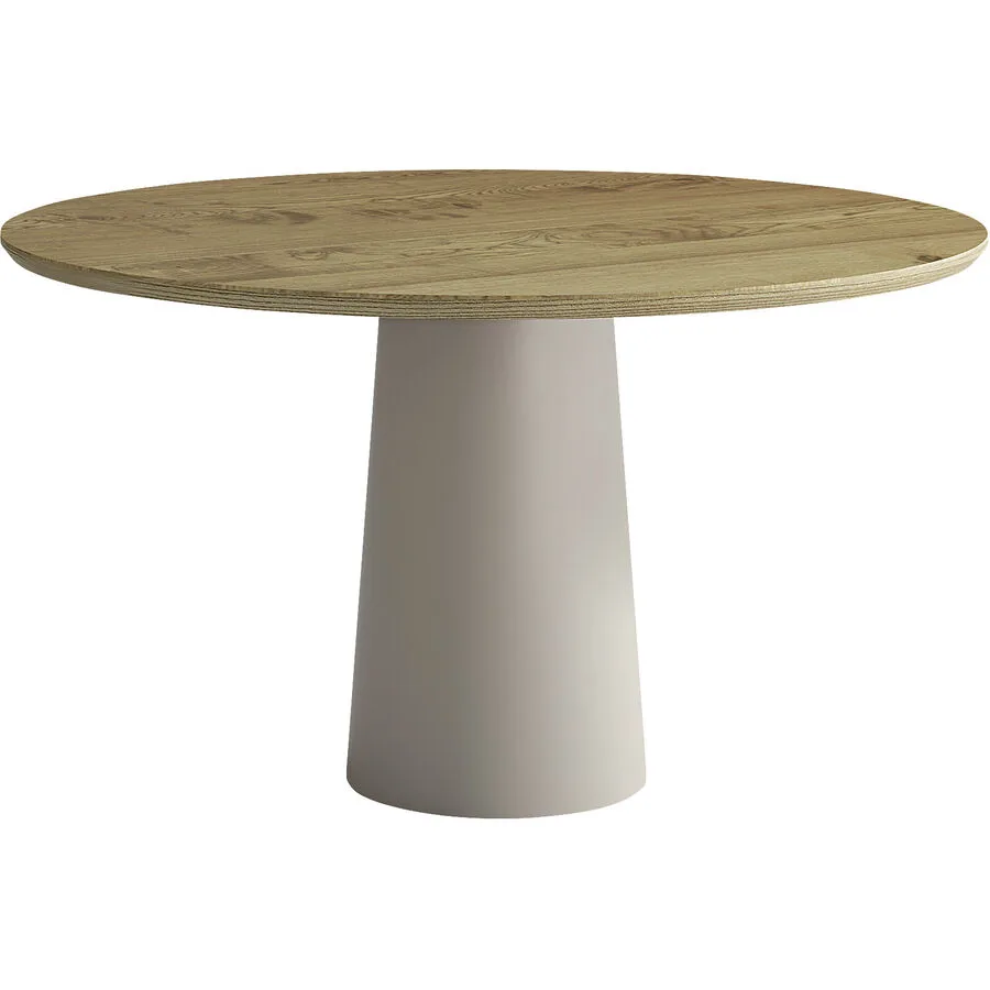 Tisch Cinto Braun Holz 130 cm - Farbe: Esche Natur