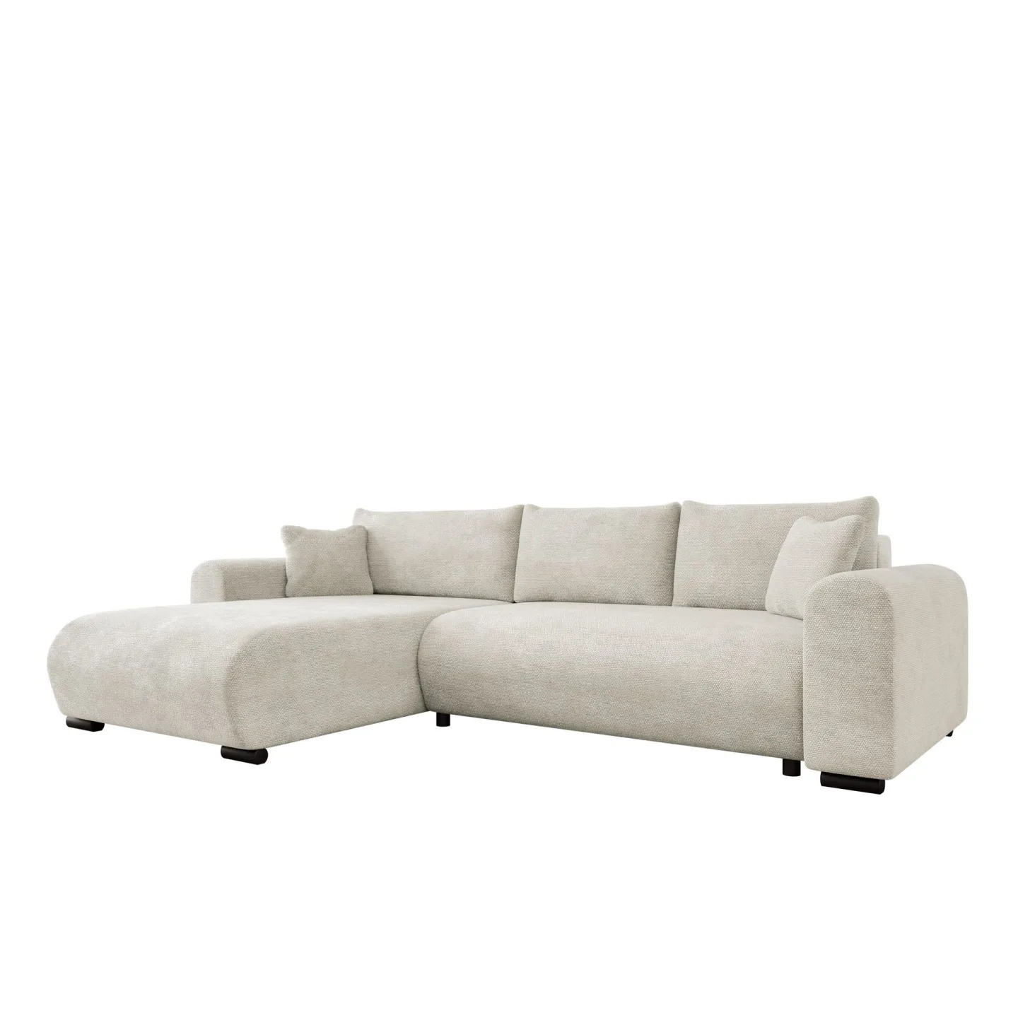Handda 3-sits Bäddsoffa med divan - beige