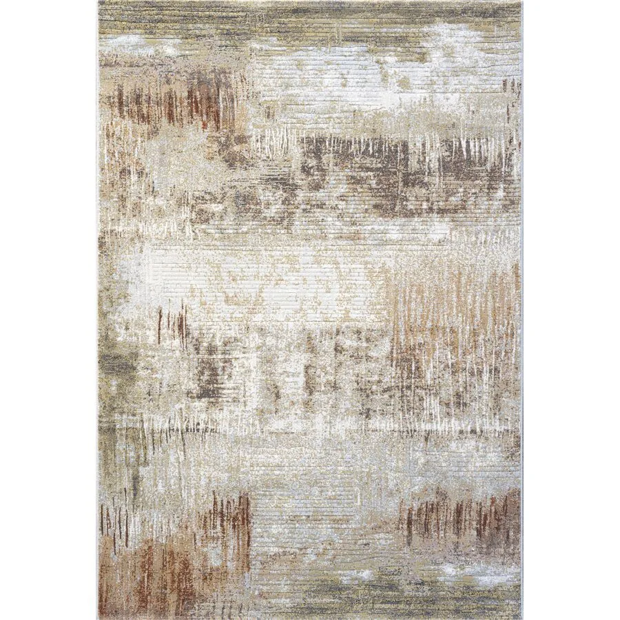 Teppich Argentum braun Anderes Muster Polypropylen 80 x 150 cm