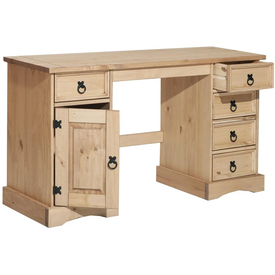 Schreibtisch Julio natur Kiefer B 140 T 48 cm