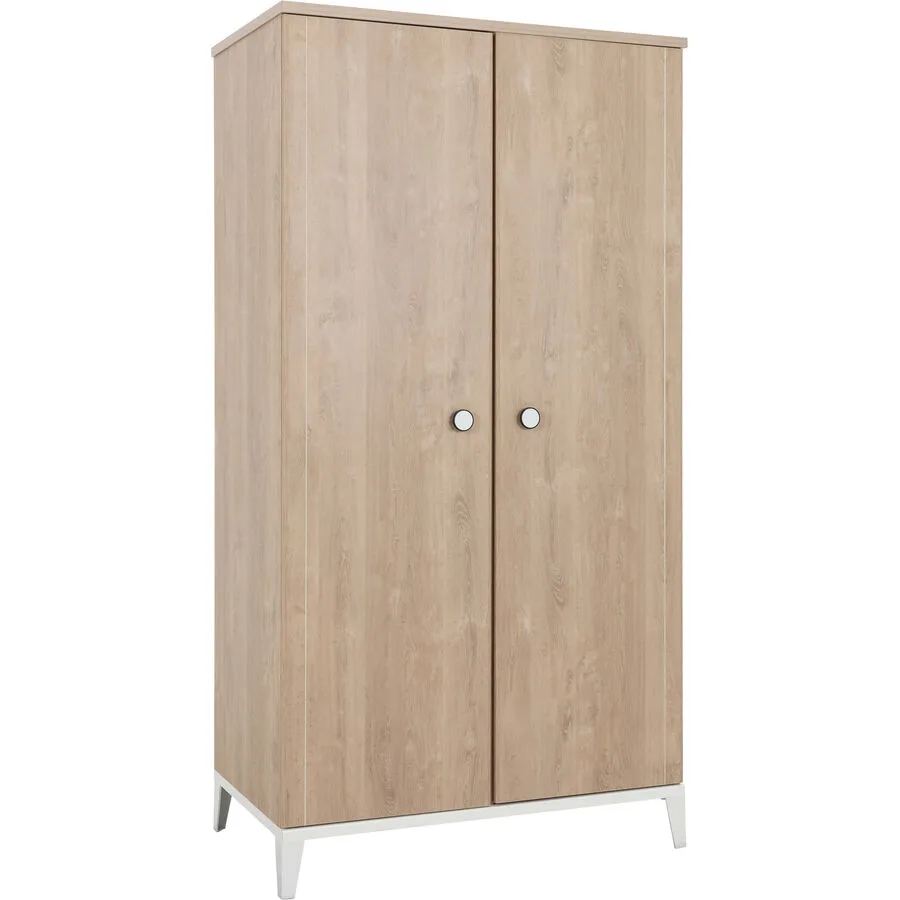 Galipette Kinderkleiderschrank Murielle eiche Holzwerkstoff B 102 cm