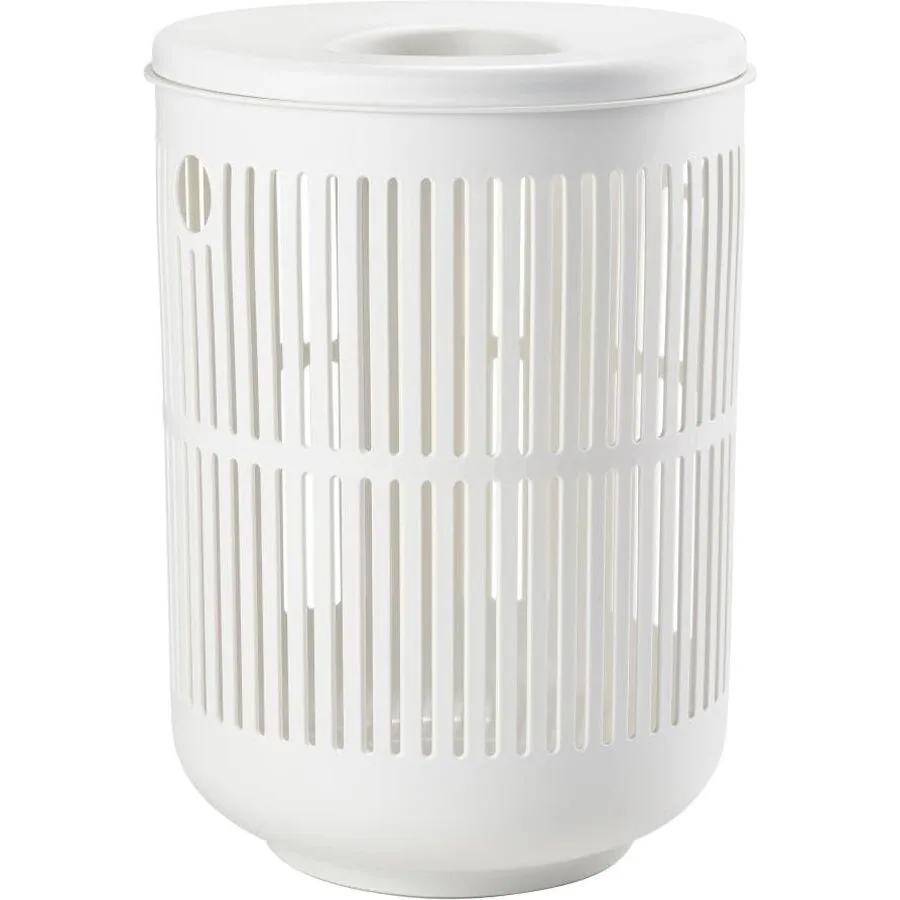 Wäschekorb Zone Denmark weiss Polypropylen D 40 cm 68 l