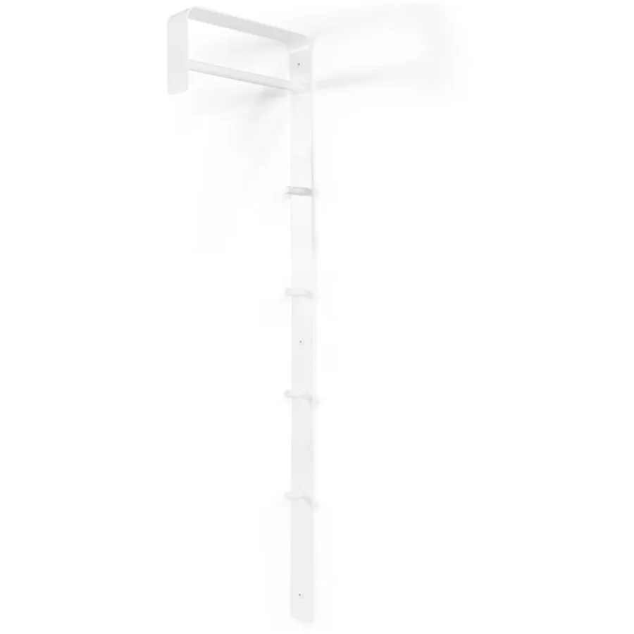 Spinder Design Garderobe Skadi Weiss Stahl 115 cm