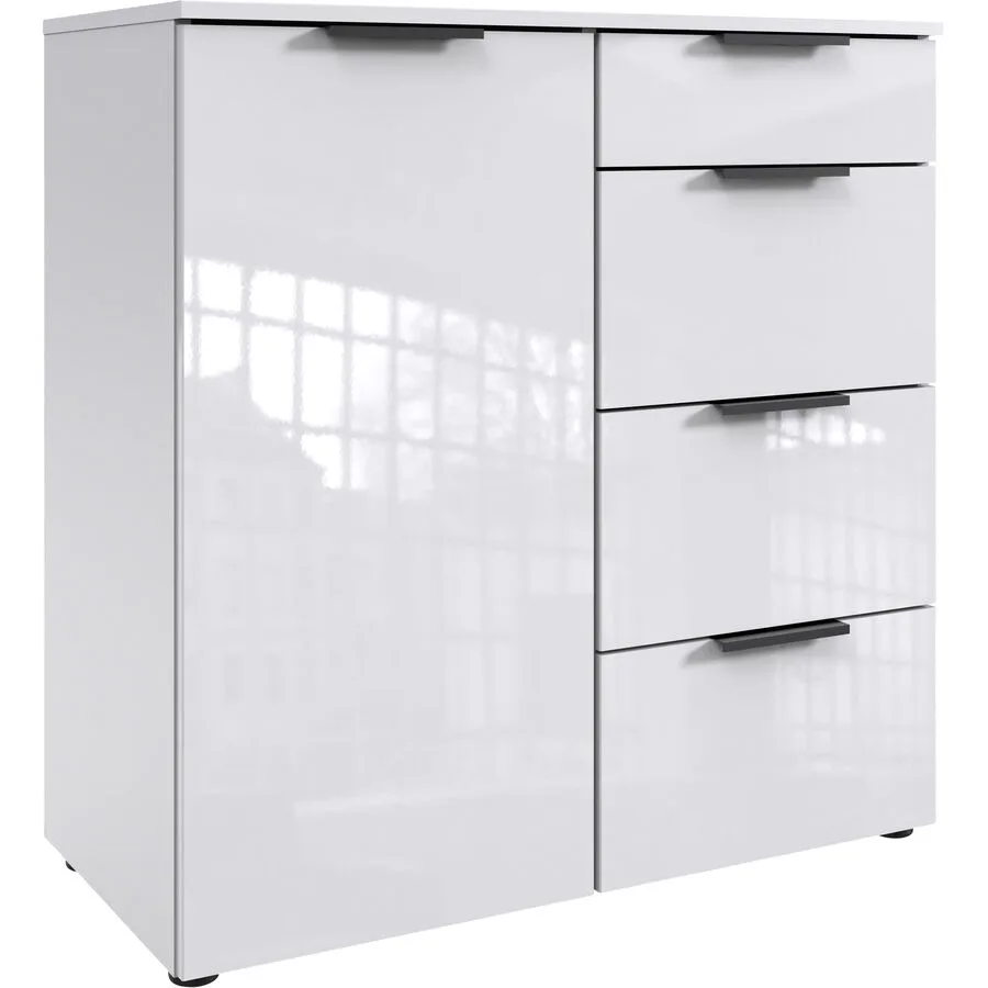 Kommode Sanko Weiss Holzwerkstoff 81 cm 41 cm