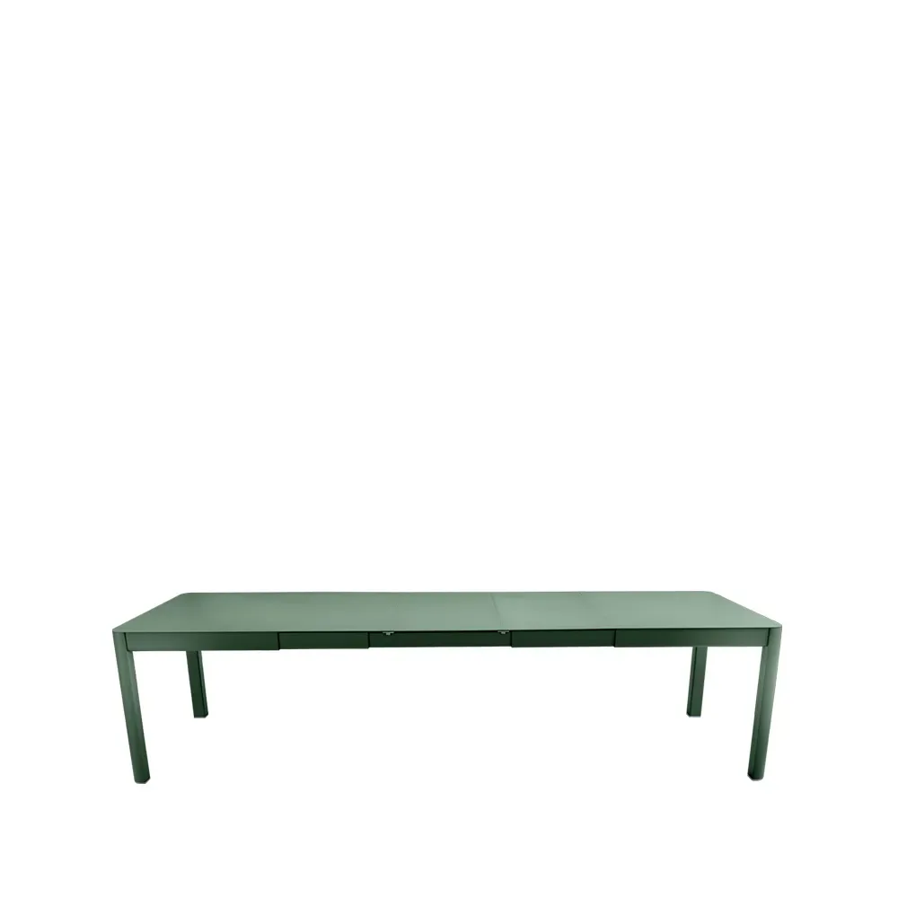 Fermob Ribambelle XL bord Cedar green (grön), 3 utdragsskivor