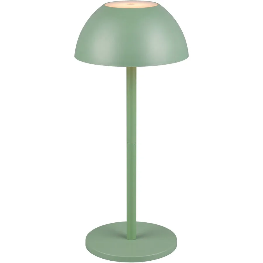 Tischlampe Dracir Grün Kunststoff 30 cm - Farbe: PISTAZIE - LED - LED Energiesparlampen