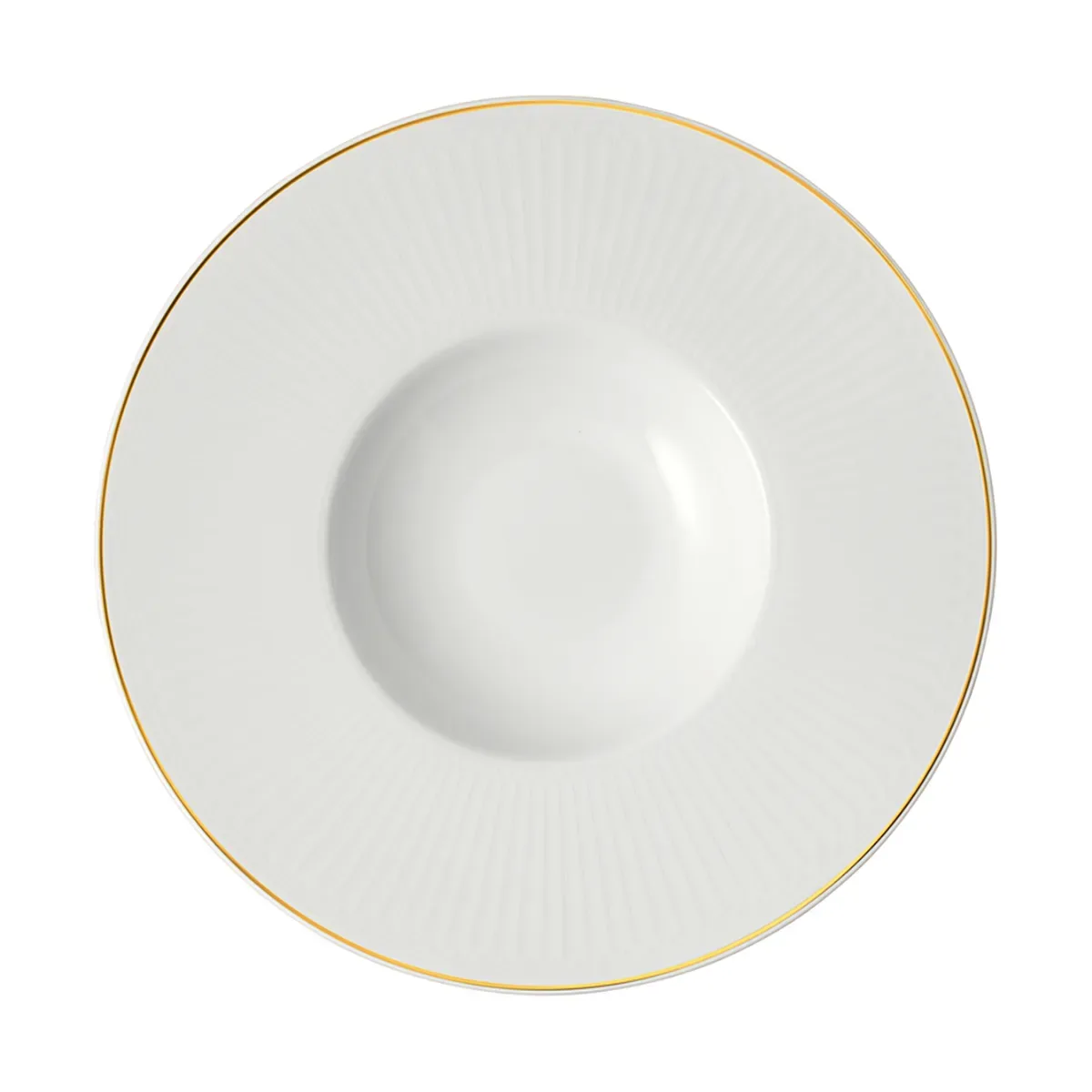 Villeroy & Boch Château Septfontaines tiefer Teller Ø29 x 4,5cm Weiß-gold