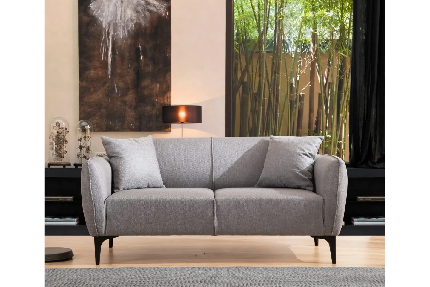 Rossland Soffa 2-sits - Grå
