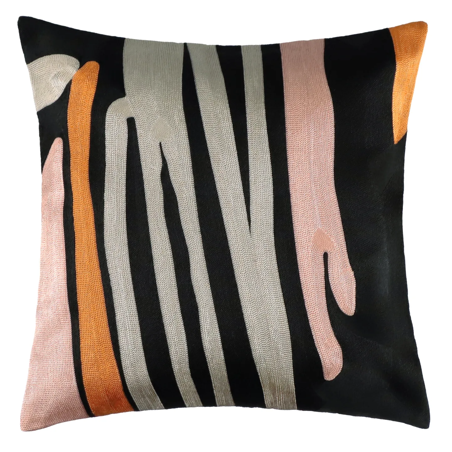 Stoeckel & Grimmler Kissenhülle Artsy Schwarz 40x40 cm Schwarz | Schubiger Möbel