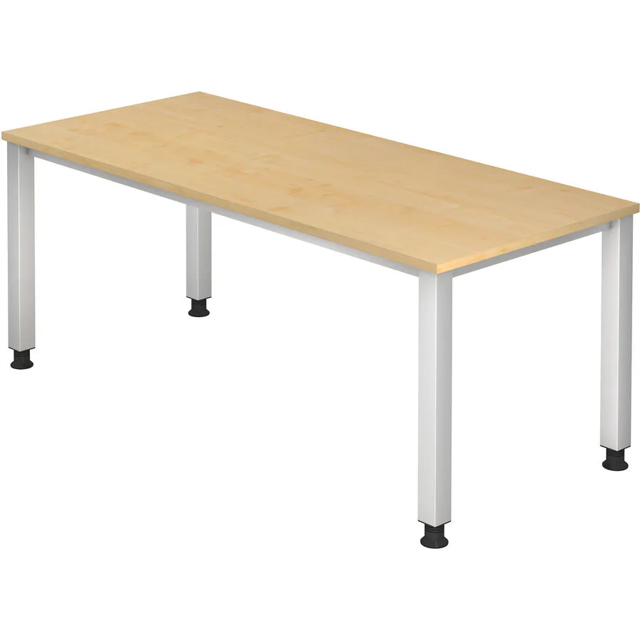 Schreibtisch Office Ahorn Holzwerkstoff Höhenverstellbar B 180 T 80 cm