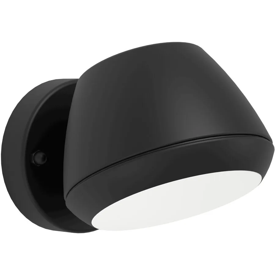 Eglo Wandlampe aussen Nivarolo Schwarz Stahl 13.5 cm