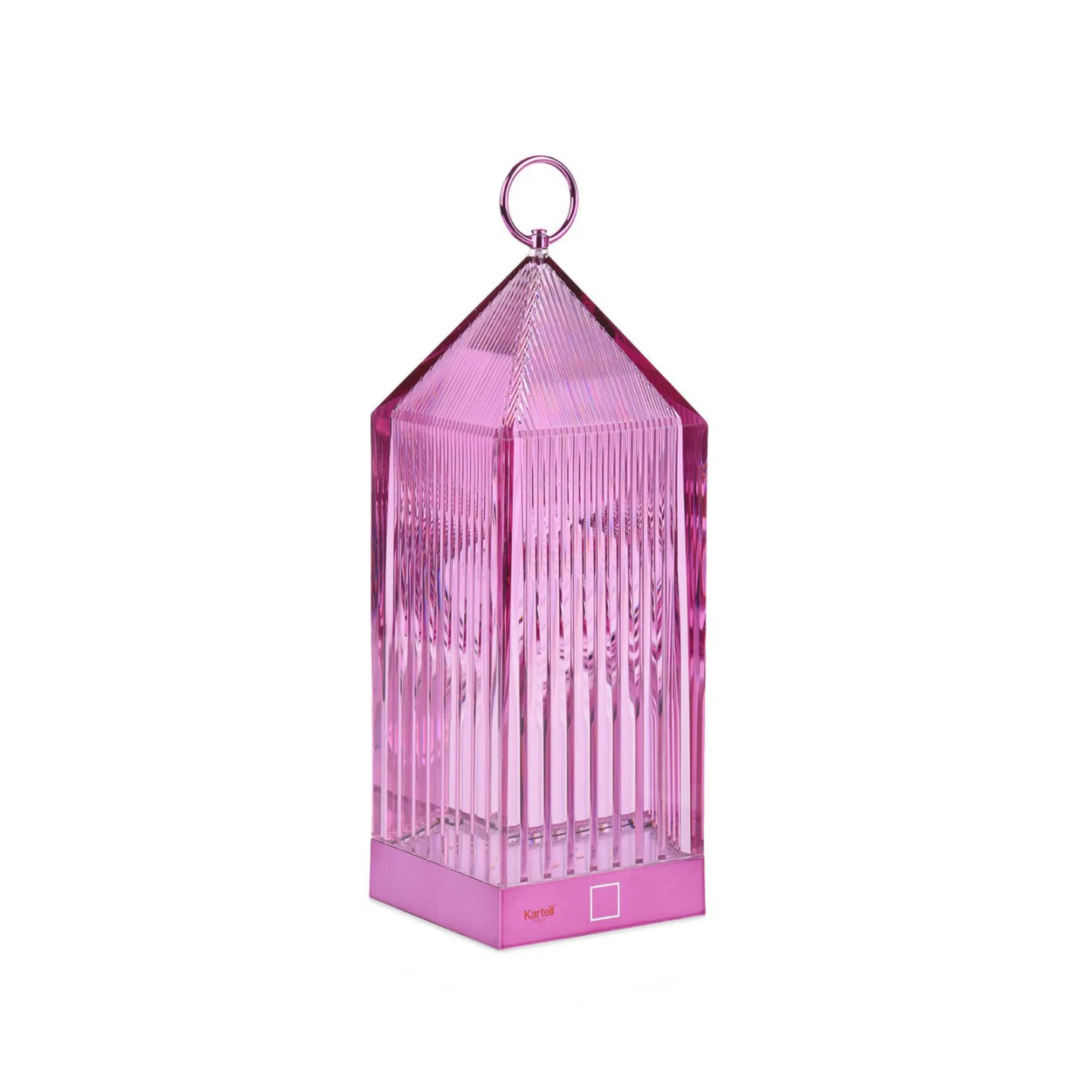 Lantern Portable Tischleuchte V2 Wisteria - Kartell - Balkon - Design - Kunststoff - Laterne