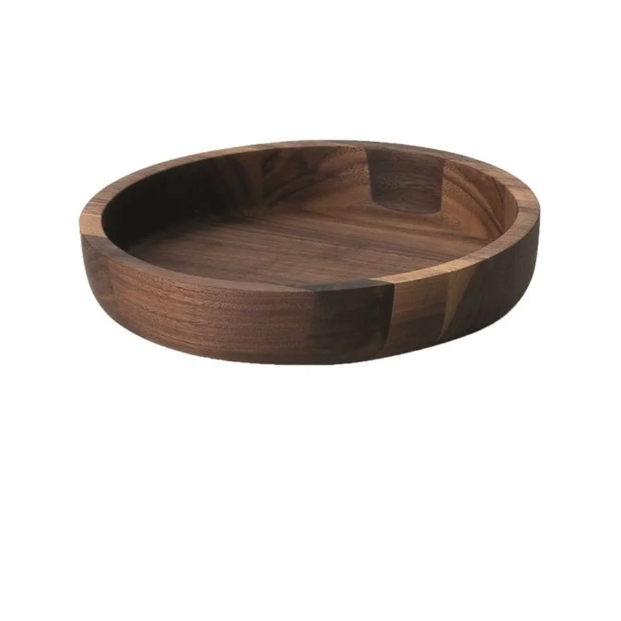Schale Continenta braun Nussbaum B 20 cm