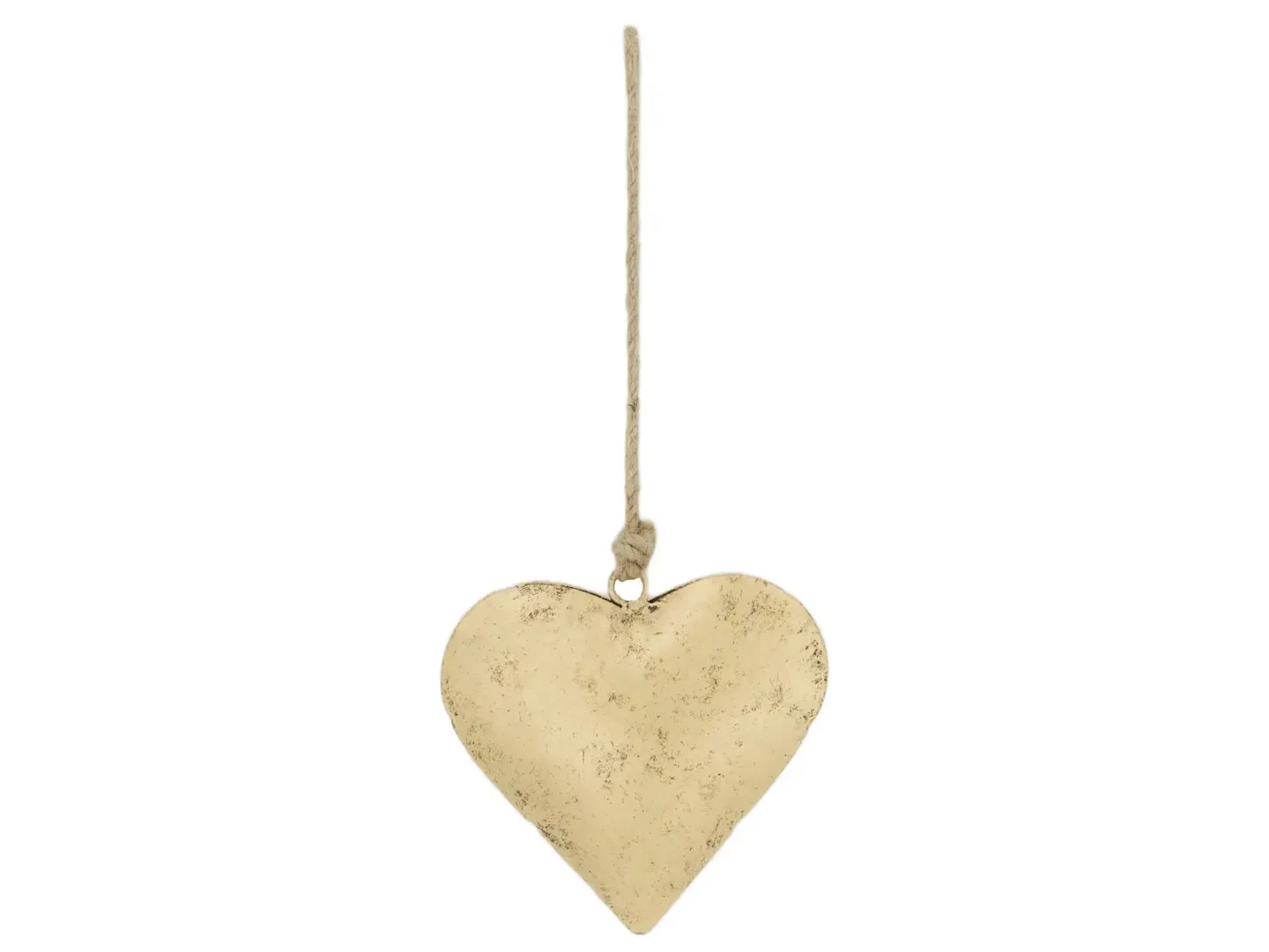 Decofinder Aufhänger Herz Antik Gold H: 10 cm | Schubiger Möbel