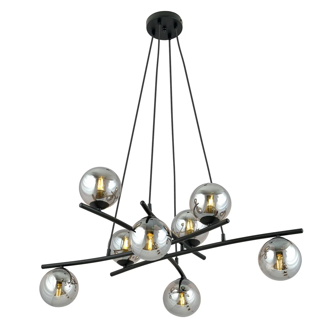 Emibig Lighting - Essa Ø100 - Taklampa - Rökfärgad