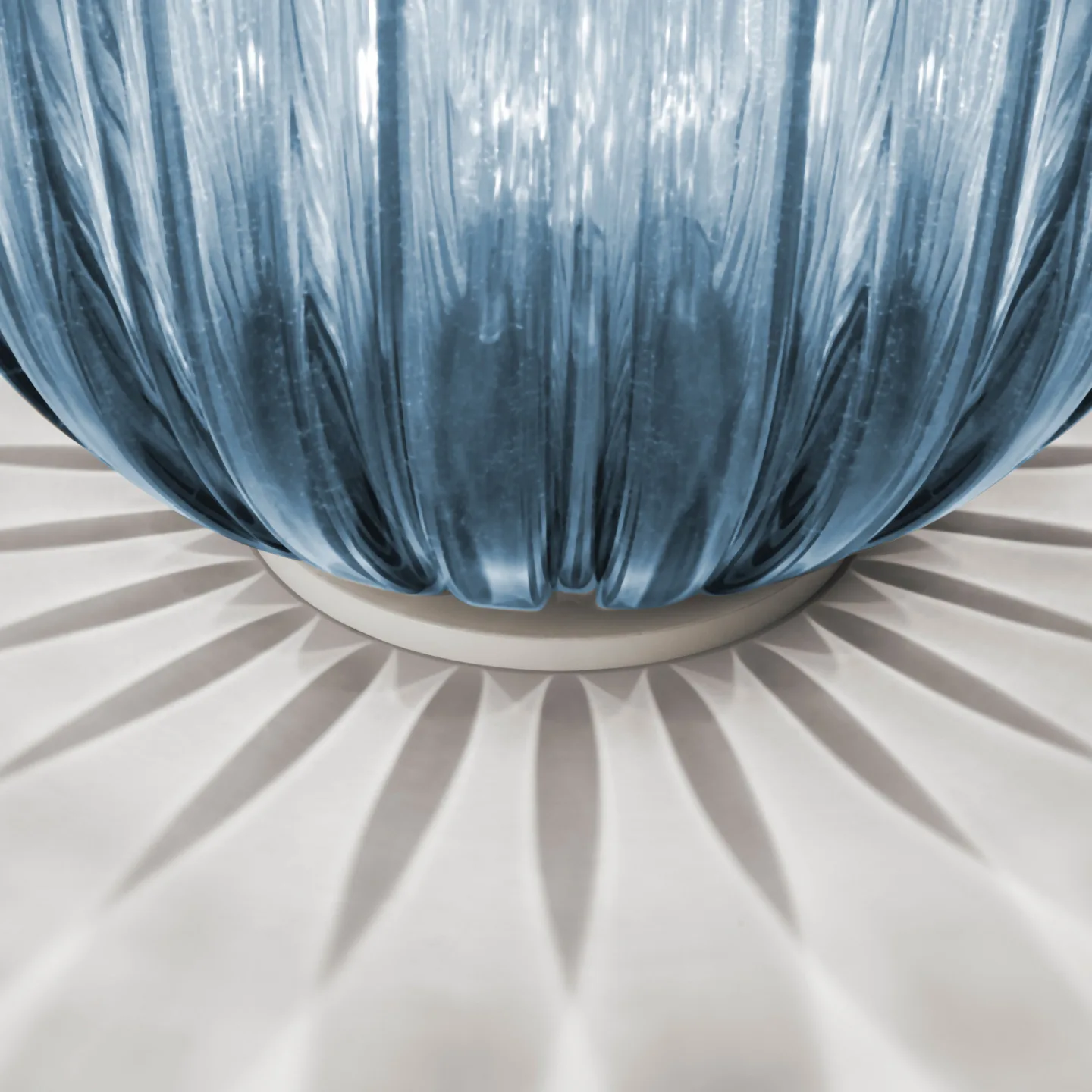 Plass Medium Bordlampe u/Dimmer Lys Blå - Foscarini - Stue - Plast