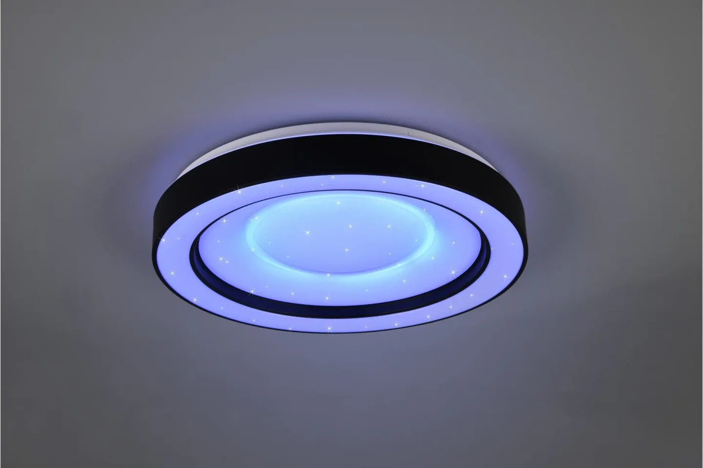 Arco LED Plafond mattsvart starlight RGBW - Matt svart