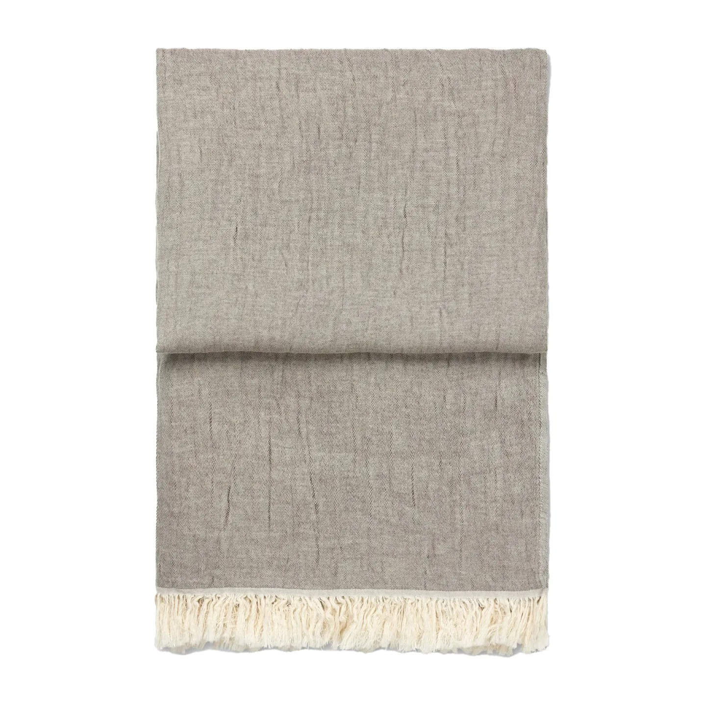 Elvang Denmark Lavender Wolldecke 130 x 180cm Brown
