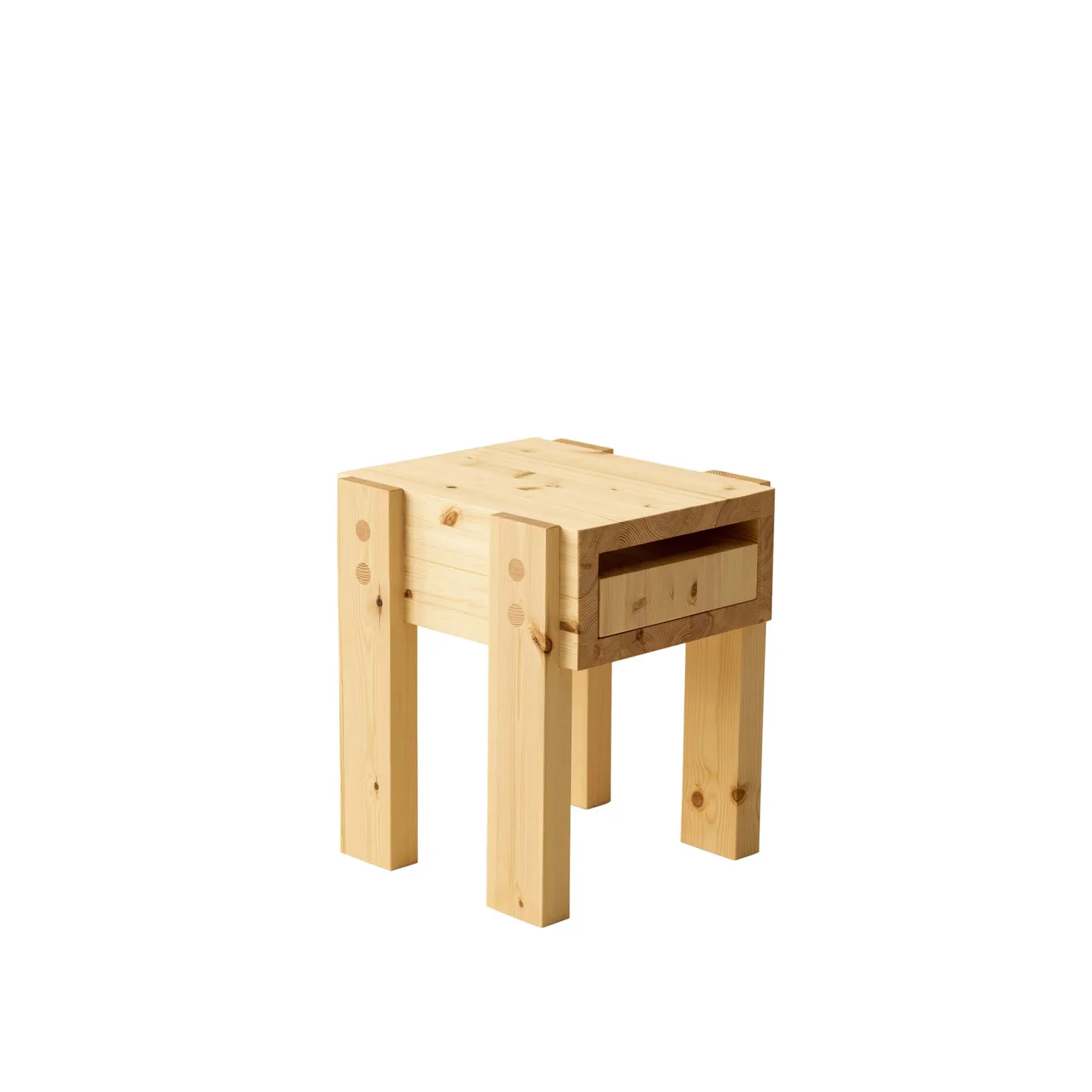 Vaarnii - 003 Stilts Side Table - Sidobord - Philippe Malouin - Träfärgad - Trä