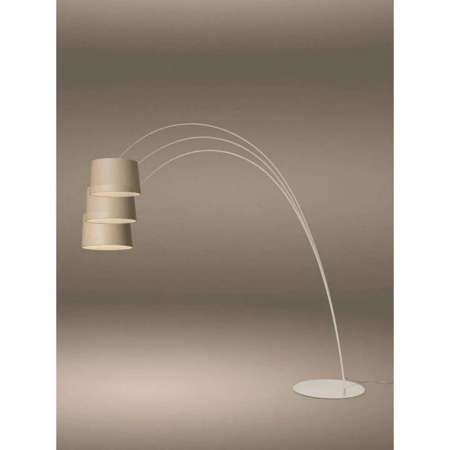 Twiggy Elle Wood Gulvlampe MyLight Greige - Foscarini - Stue - Metall