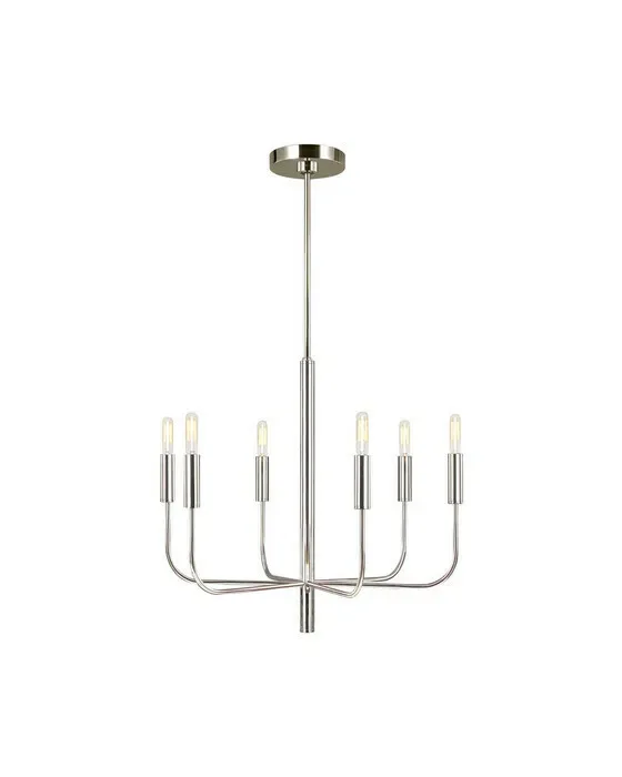 Brianna Small Chandelier Nickel