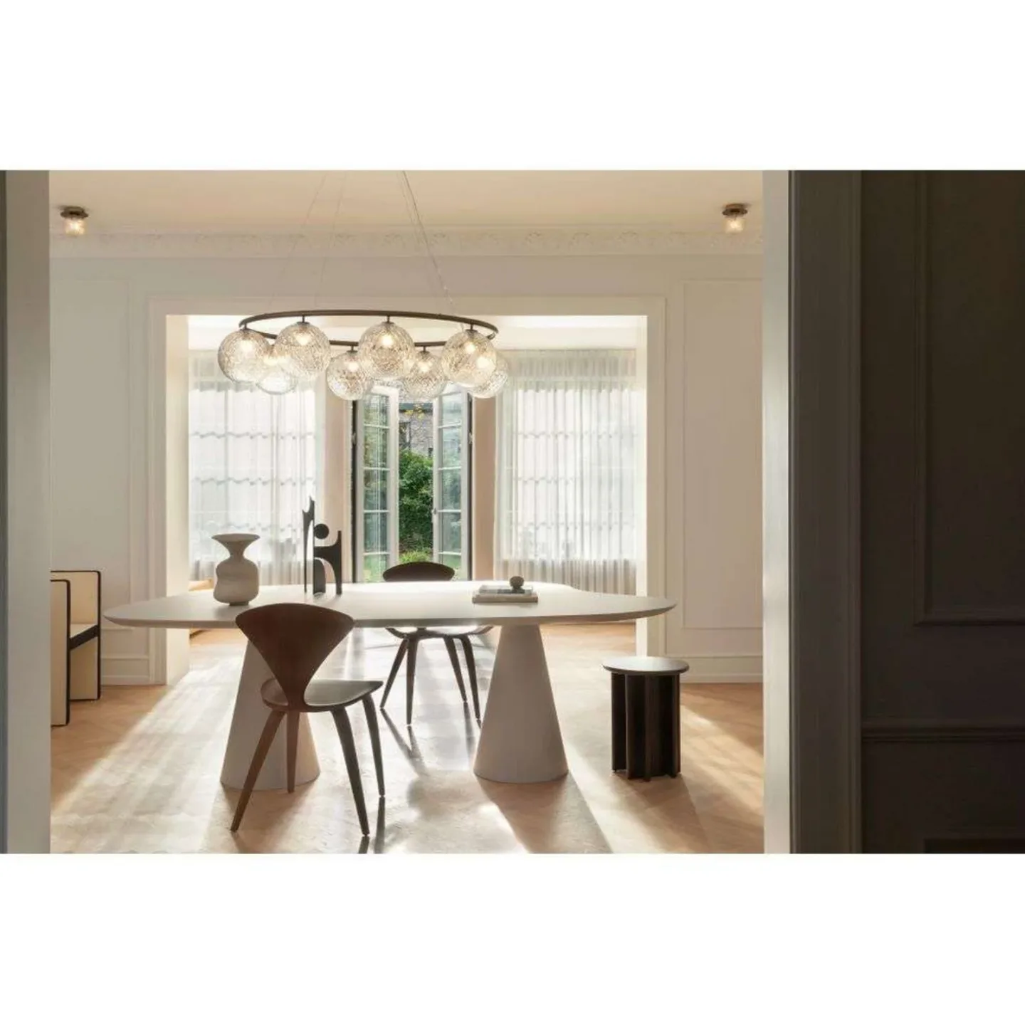 Liila 1 Decken-/Wandlampe, bronze/klar, Ø 14cm, IP44 - Nuura Nuura Aps - Badezimmer - Skandinavisch - Metall - Rund