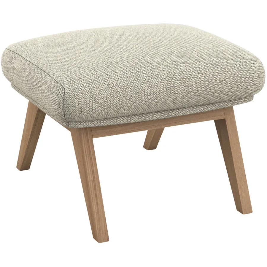 Hocker Halani Beige Polyester 54 cm 41 cm