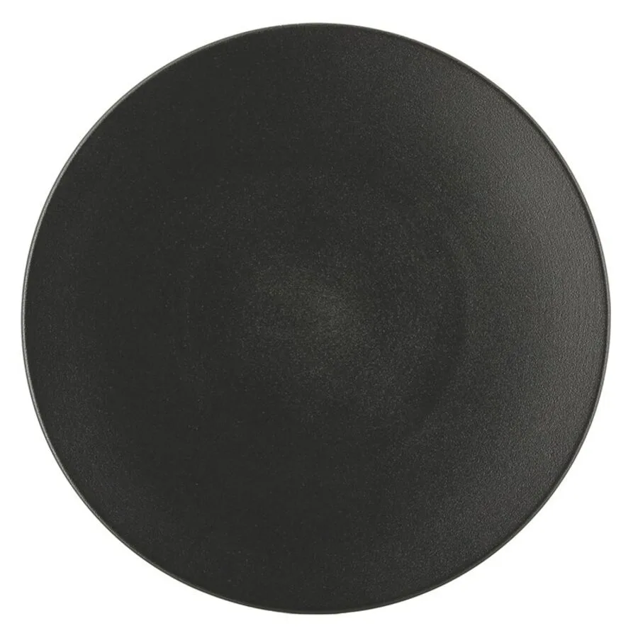 Revol Servierteller Equinoxe schwarz matt Porzellan D 31.5 cm 1 Stk