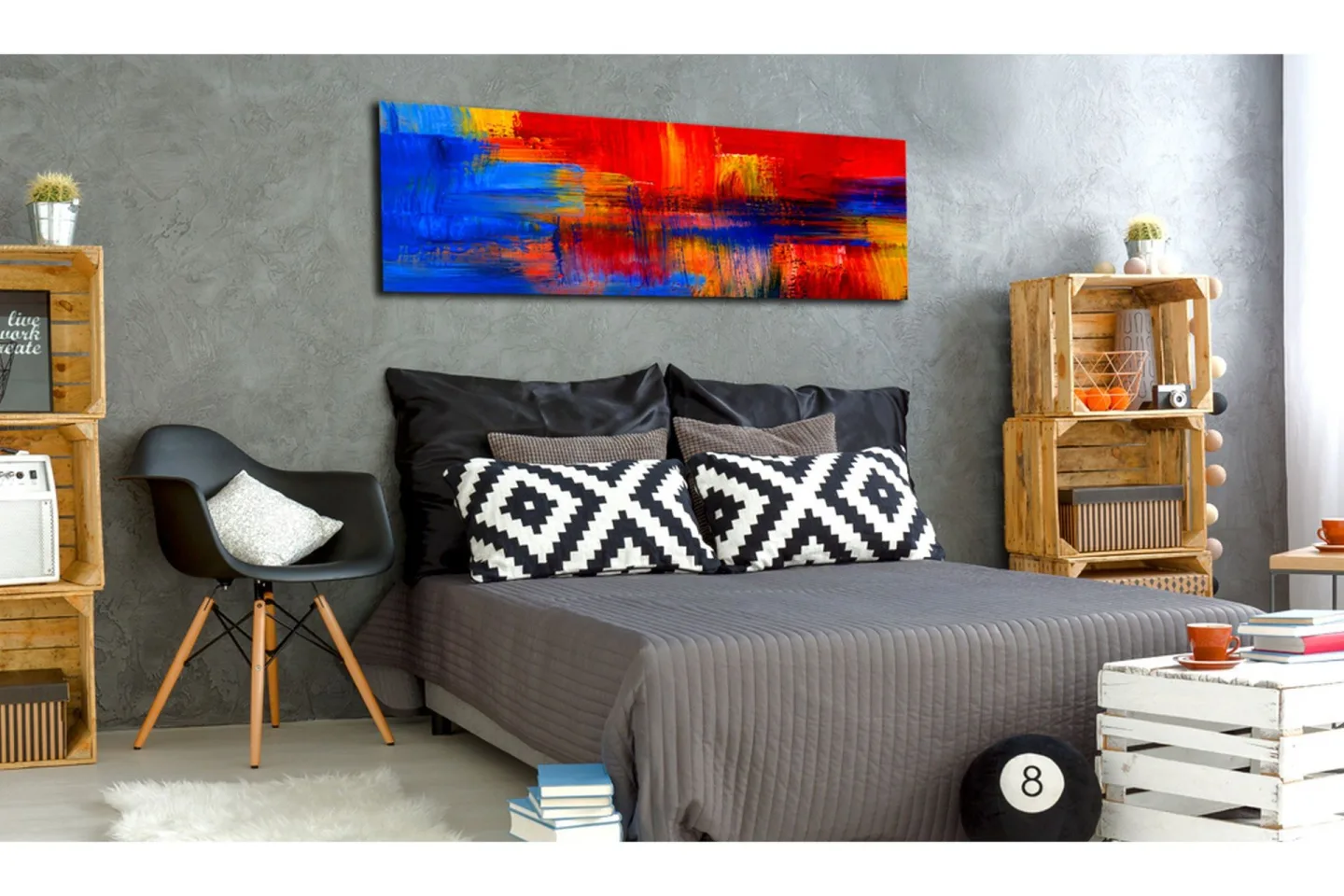 Tavla Colour of Passion 135x45 -