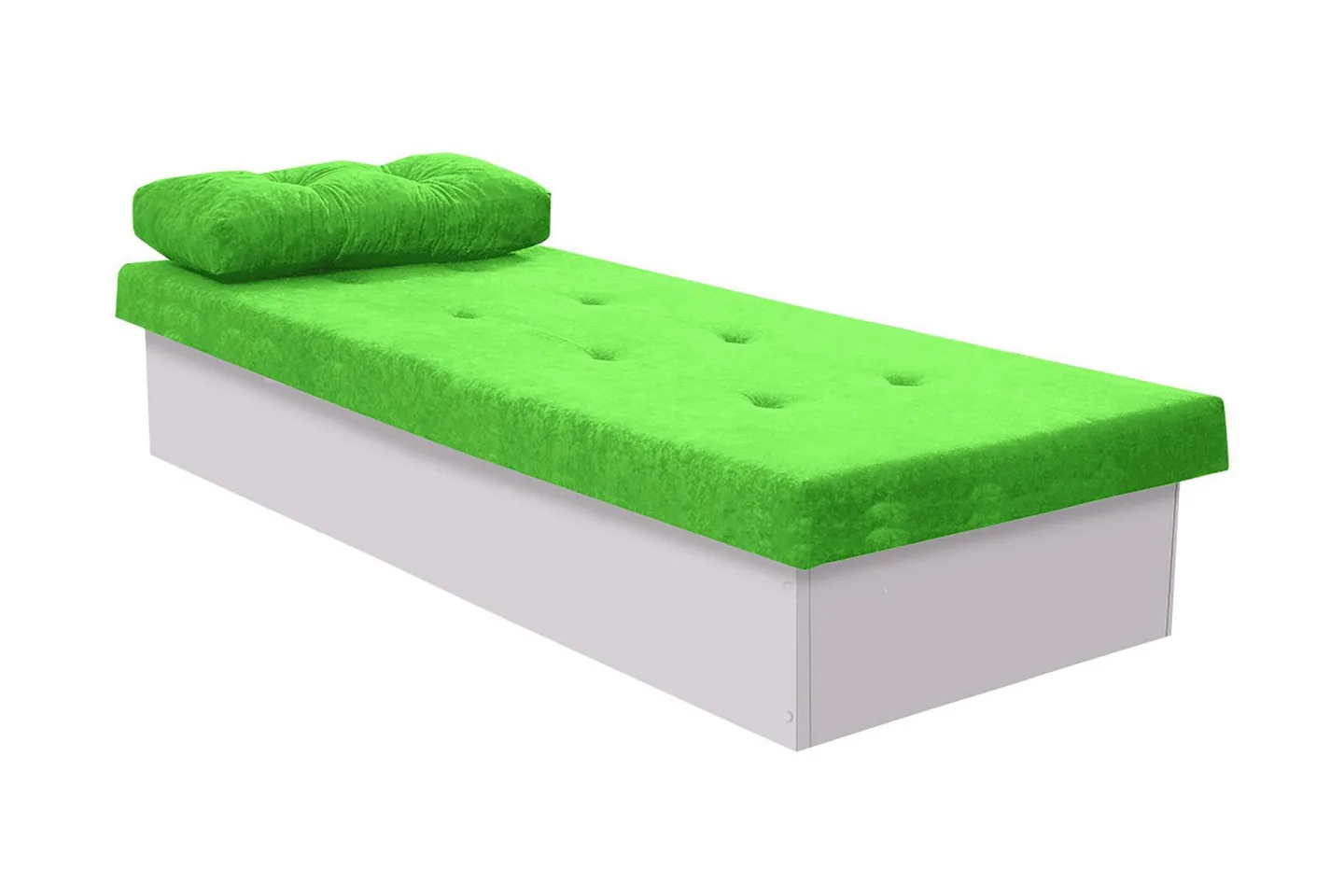 Berta Ramsäng 190x80x38 cm - Vit