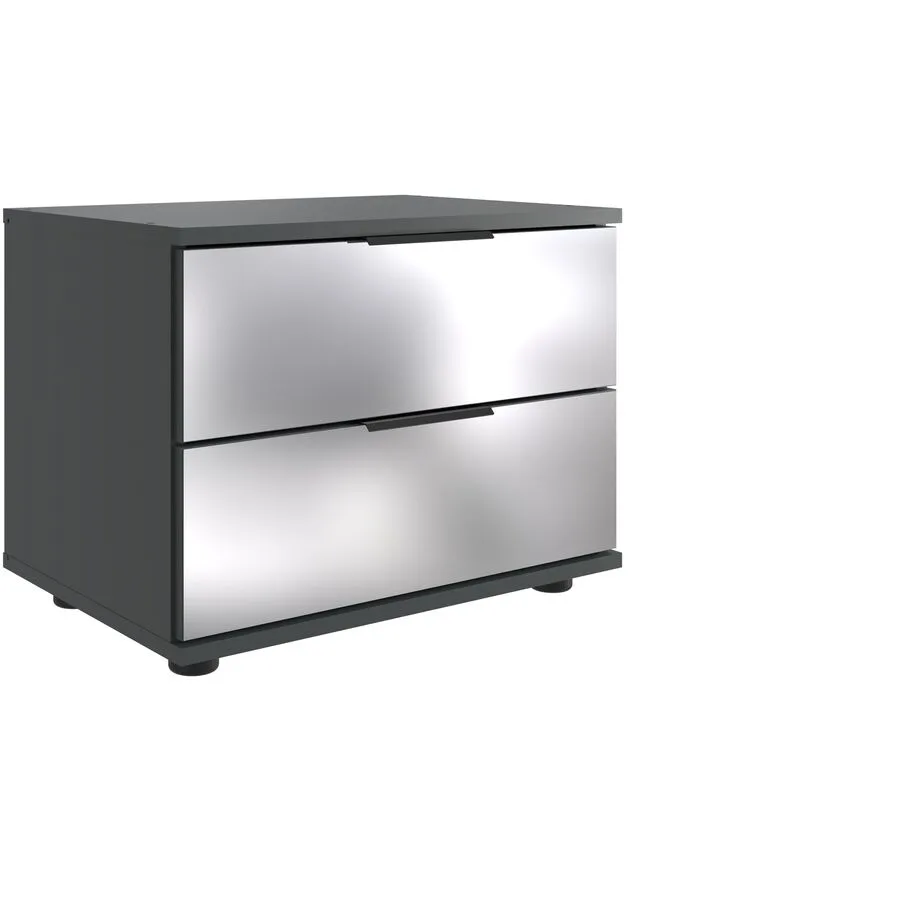 Nachttisch Metac graphit Holzwerkstoff B 52 H 40 cm