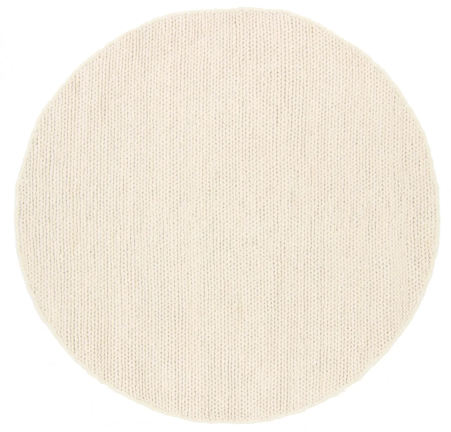Runde tepper - Lynmouth (cream) (Størrelse: Ø 240 cm)