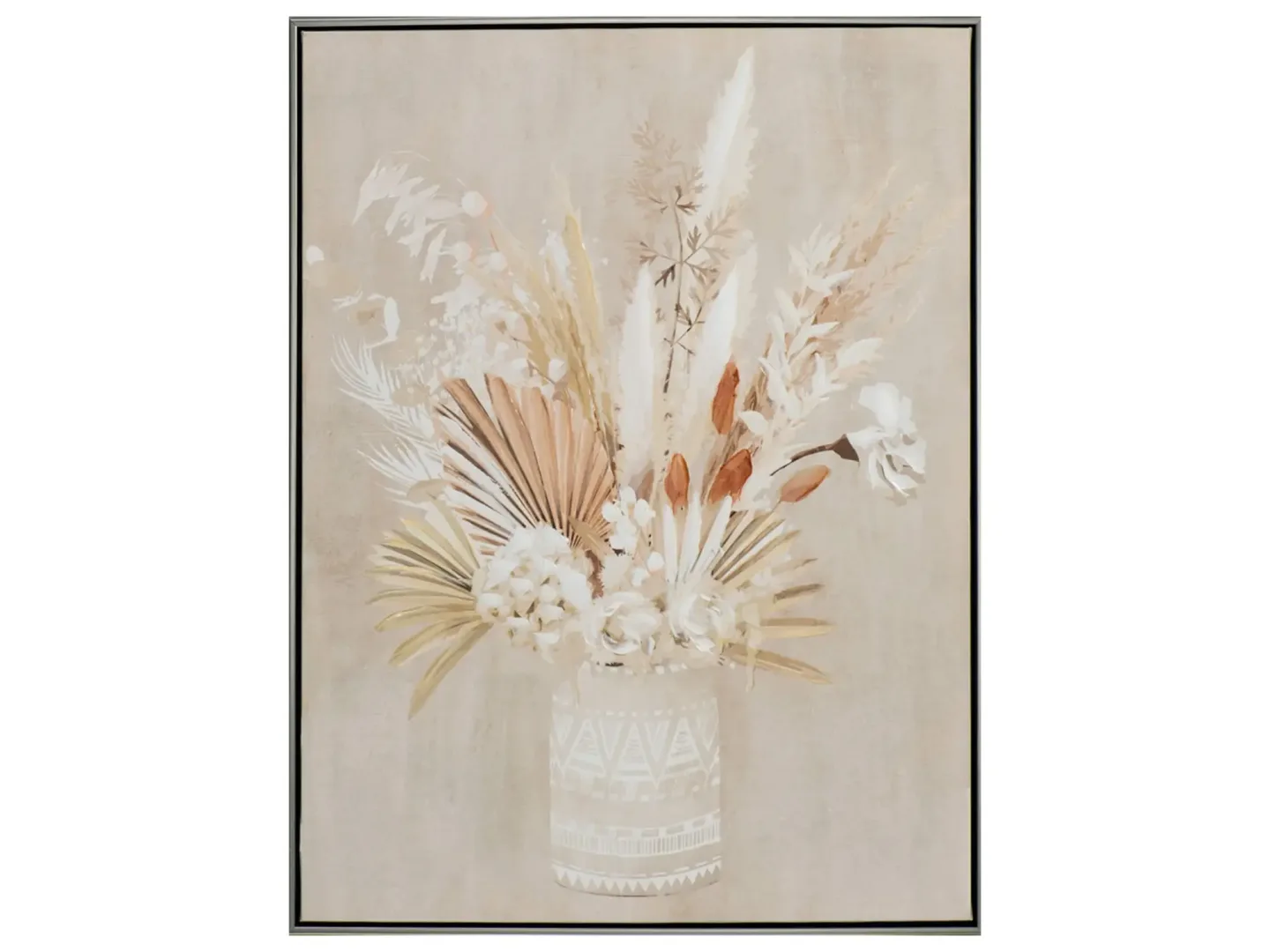 image LAND Bild mit Rahmen Trockenblumen in Vase 2 | Schubiger Möbel