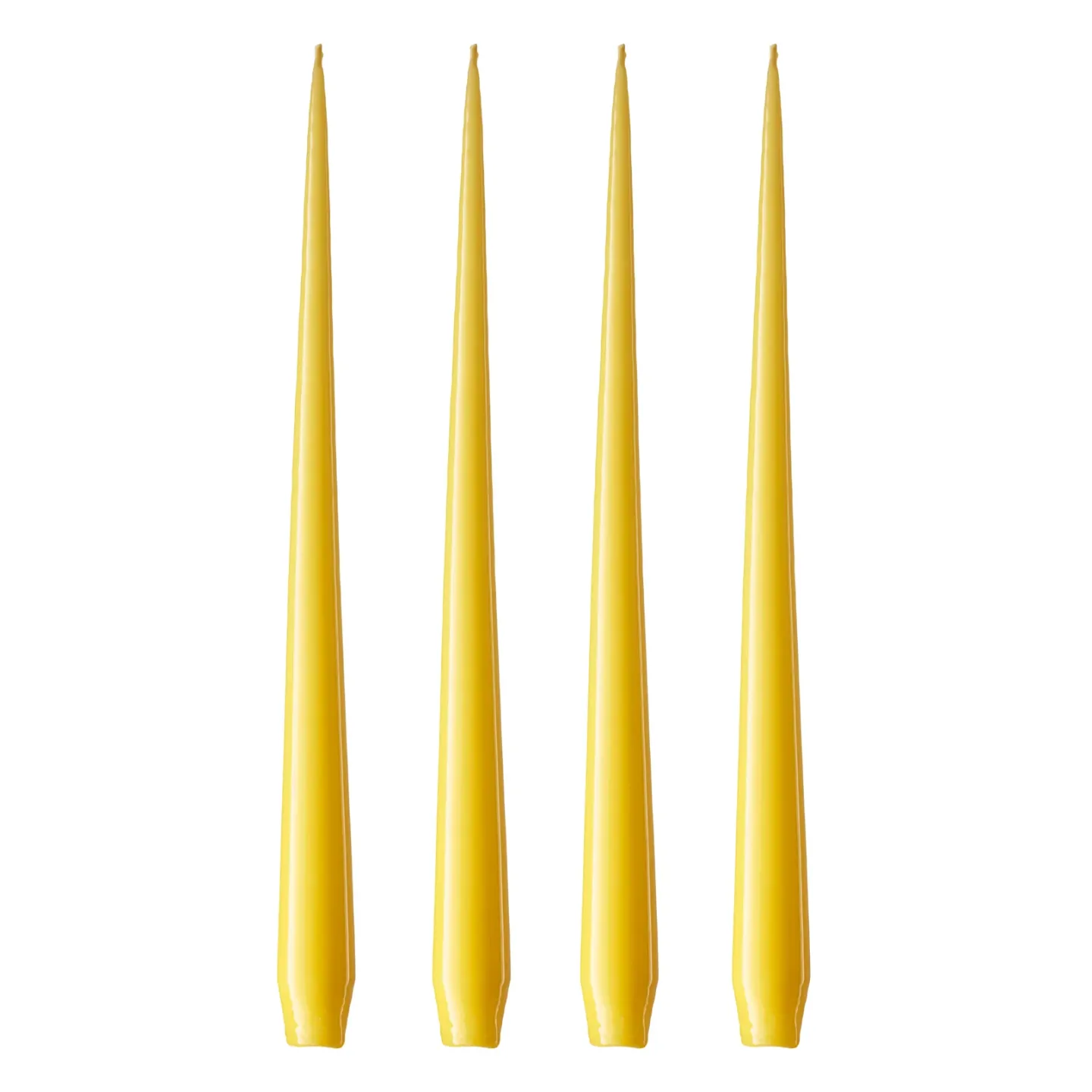 ester & erik ester & erik Kerze 4er Pack lackiert Lemon drop 15-0, 42 cm