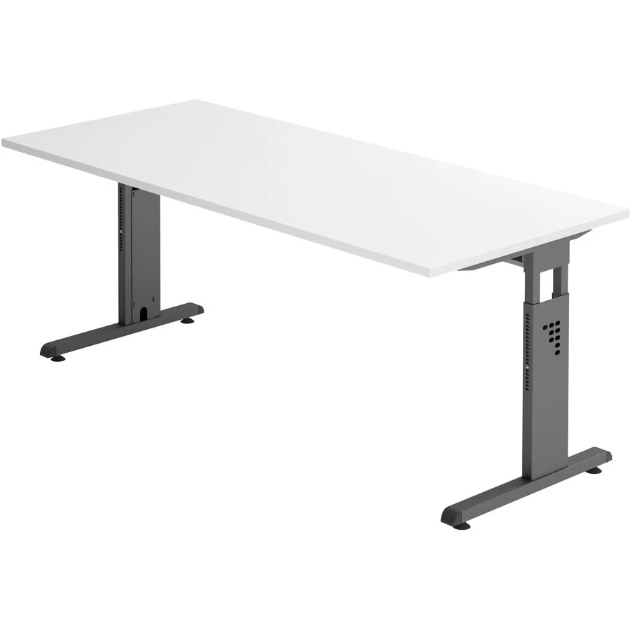 Schreibtisch Office weiss Holzwerkstoff B 180 T 80 cm