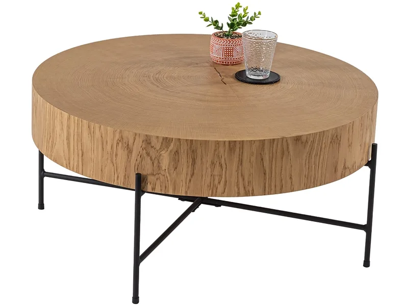 Couchtish RING 75x75x36cm holz