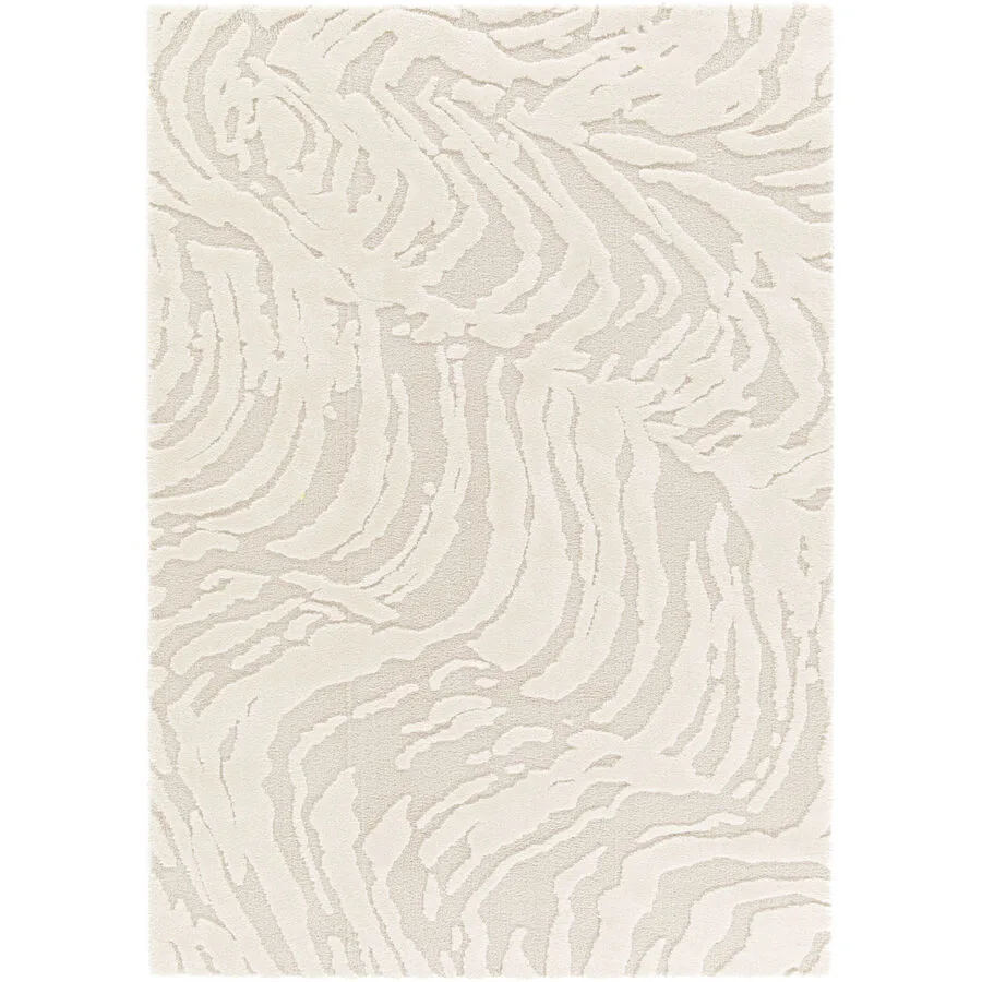 Teppich Cocoon creme Einfarbig Polypropylen 200 x 290 cm