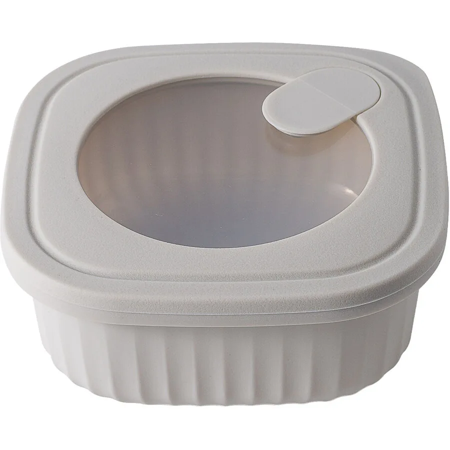 Aufbewahrungsbox Mara hellgrau Polypropylen Polypropylen T 12.6 cm 0.45 l
