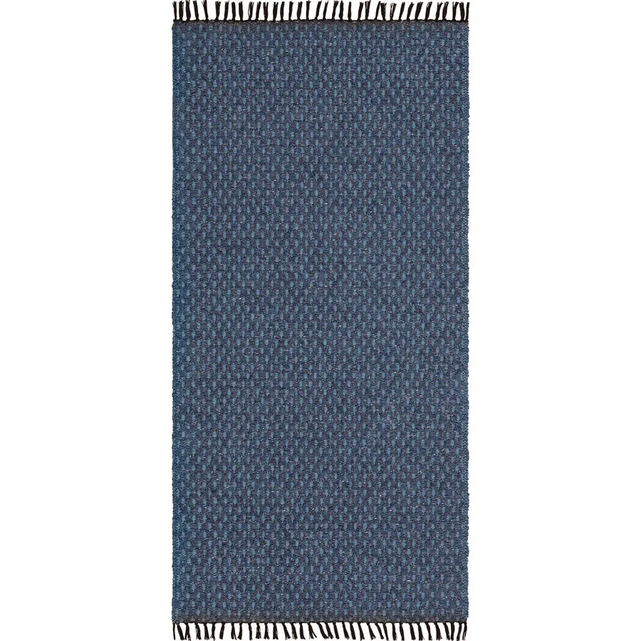 HORREDSMATTAN Teppich Julie Blau 70 cm 100 cm - Material: Mischgewebe