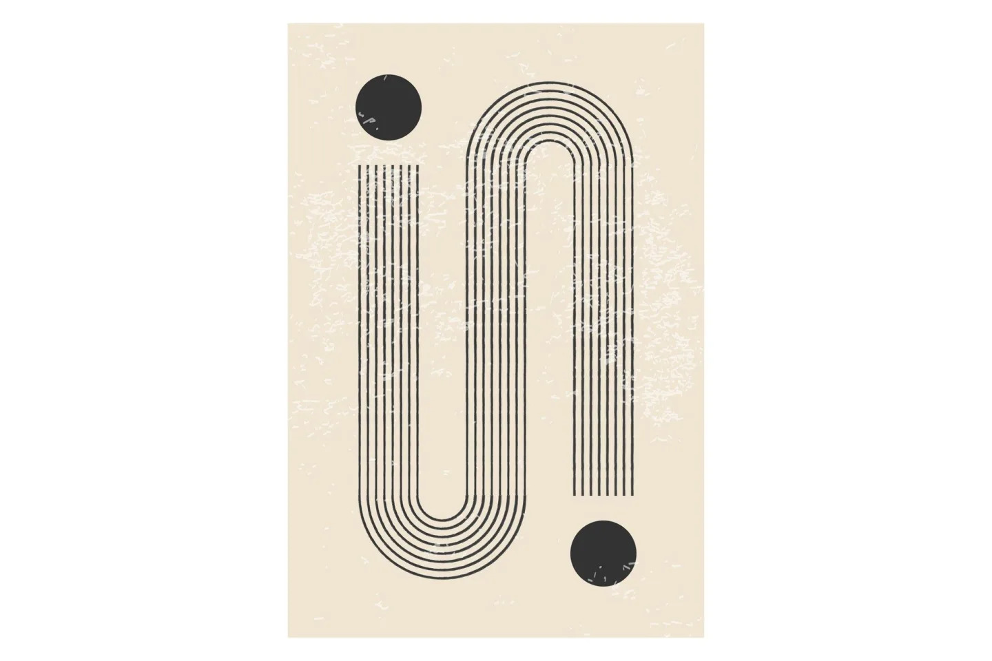 Poster Pantheon 50x70 cm - Beige