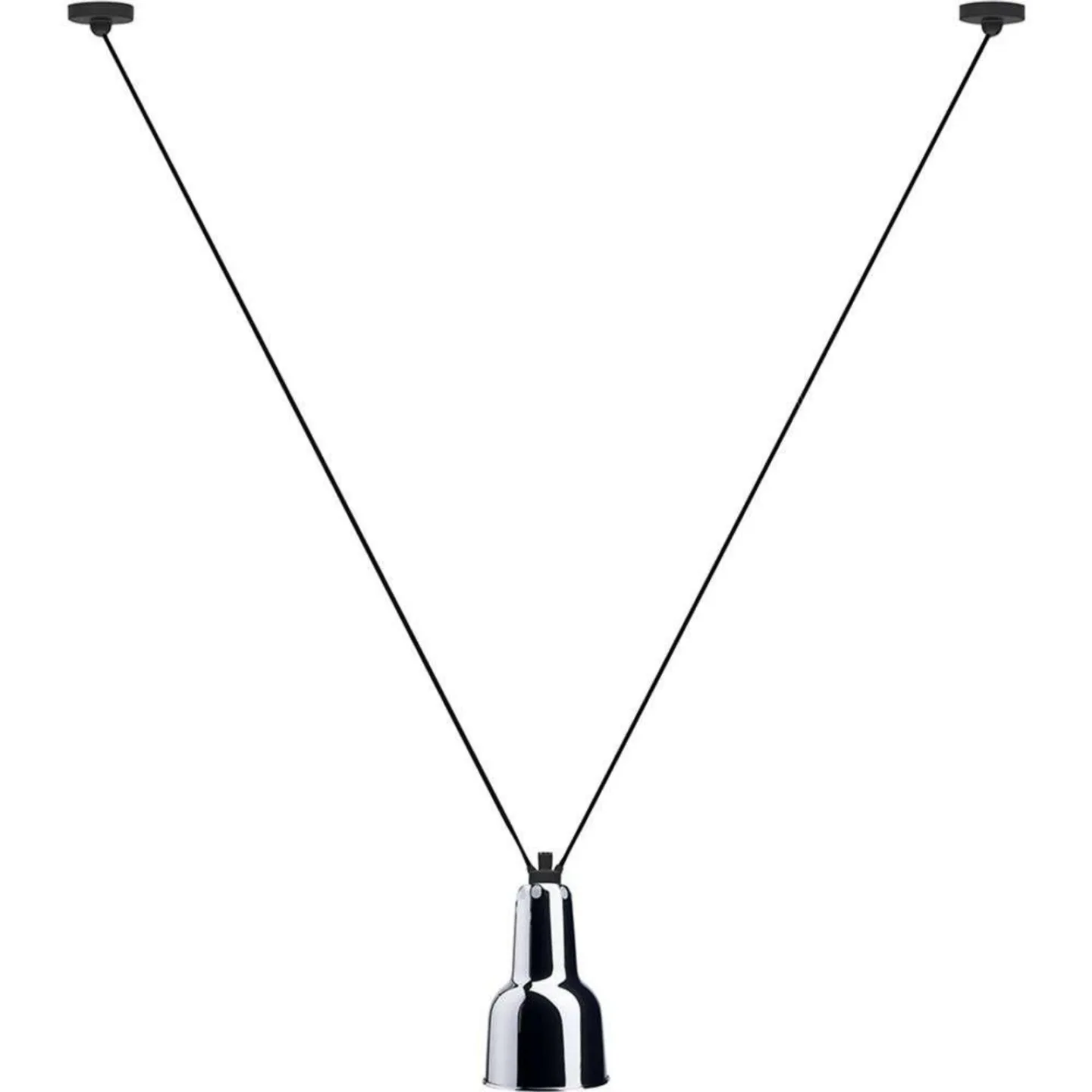 323 OC Pendel Krom - Lampe Gras - Stue - Metall