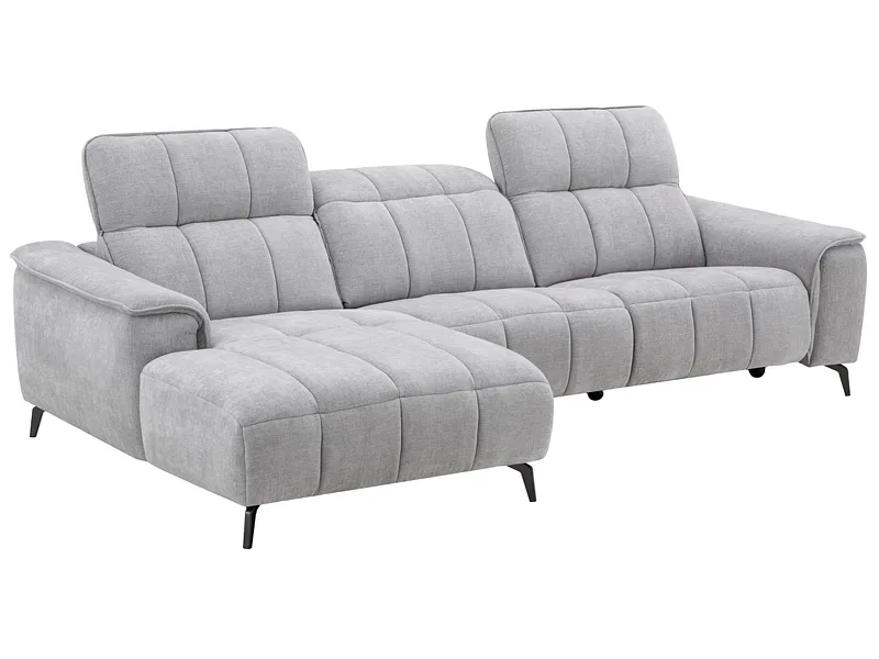 Ecksofa DIAN Stoff grau