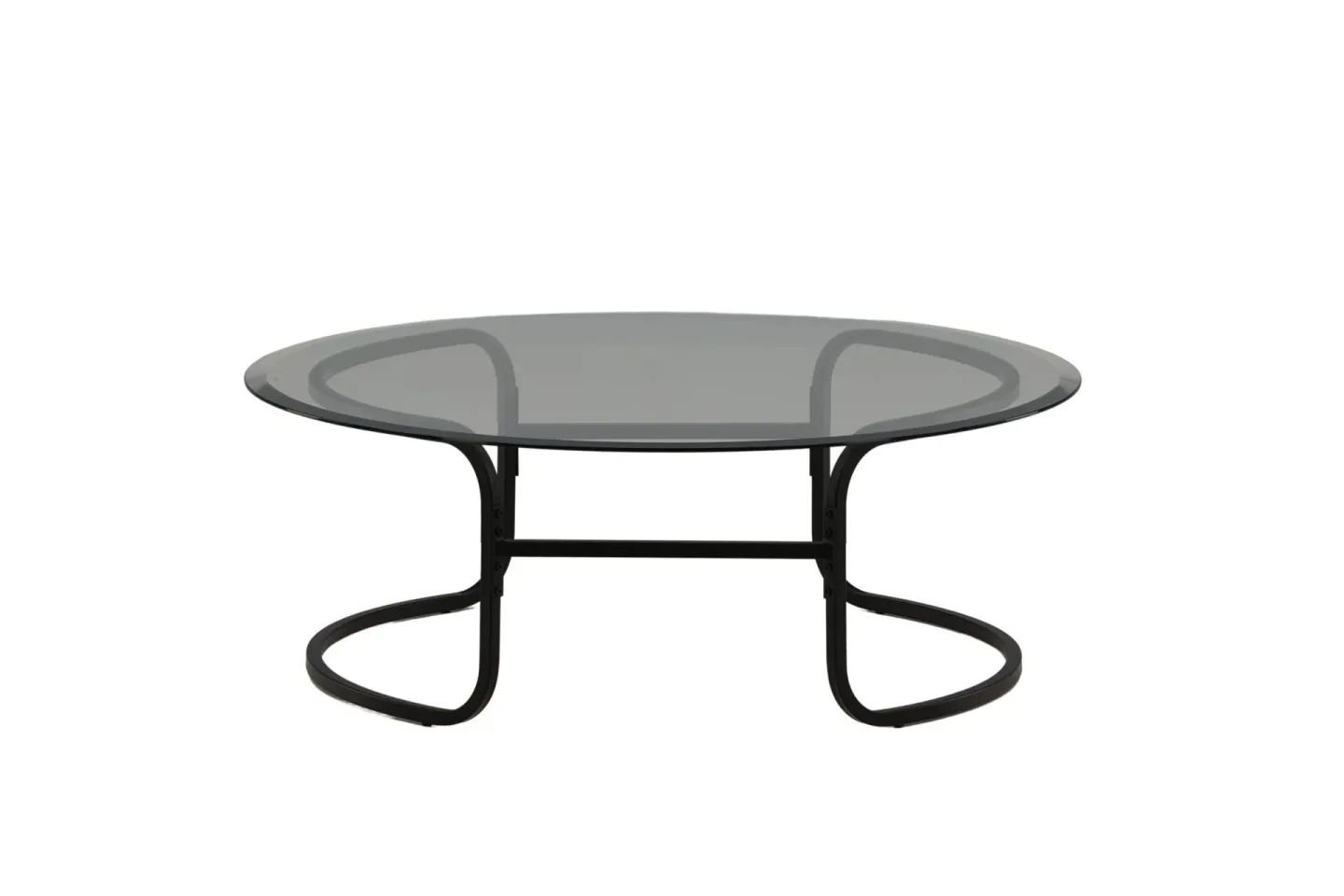 Lomma Soffbord 110 cm Runt - Svart