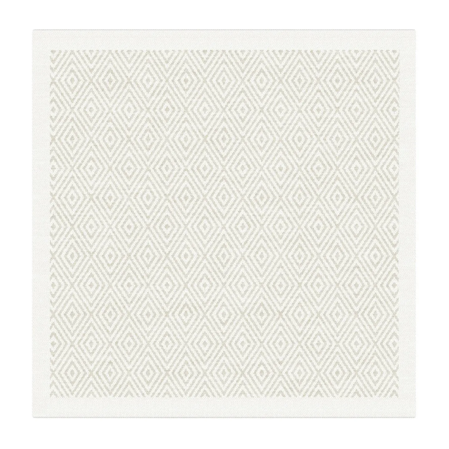 Ekelund Linneväveri Gåsöga servett oblekt 35x35 cm