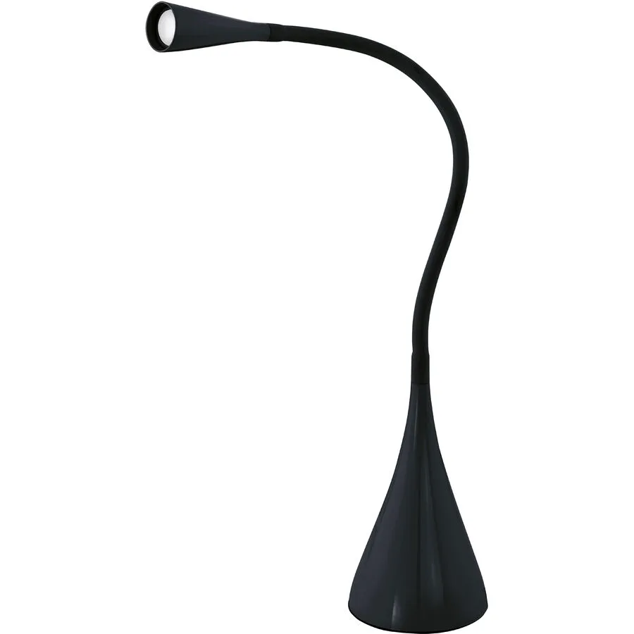 Eglo Schreibtischlampe Snapora Schwarz Aluminium/Kunststoff 48.5 cm - LED - Lichtfarbe: Warmweiss - LED Energiesparlampen