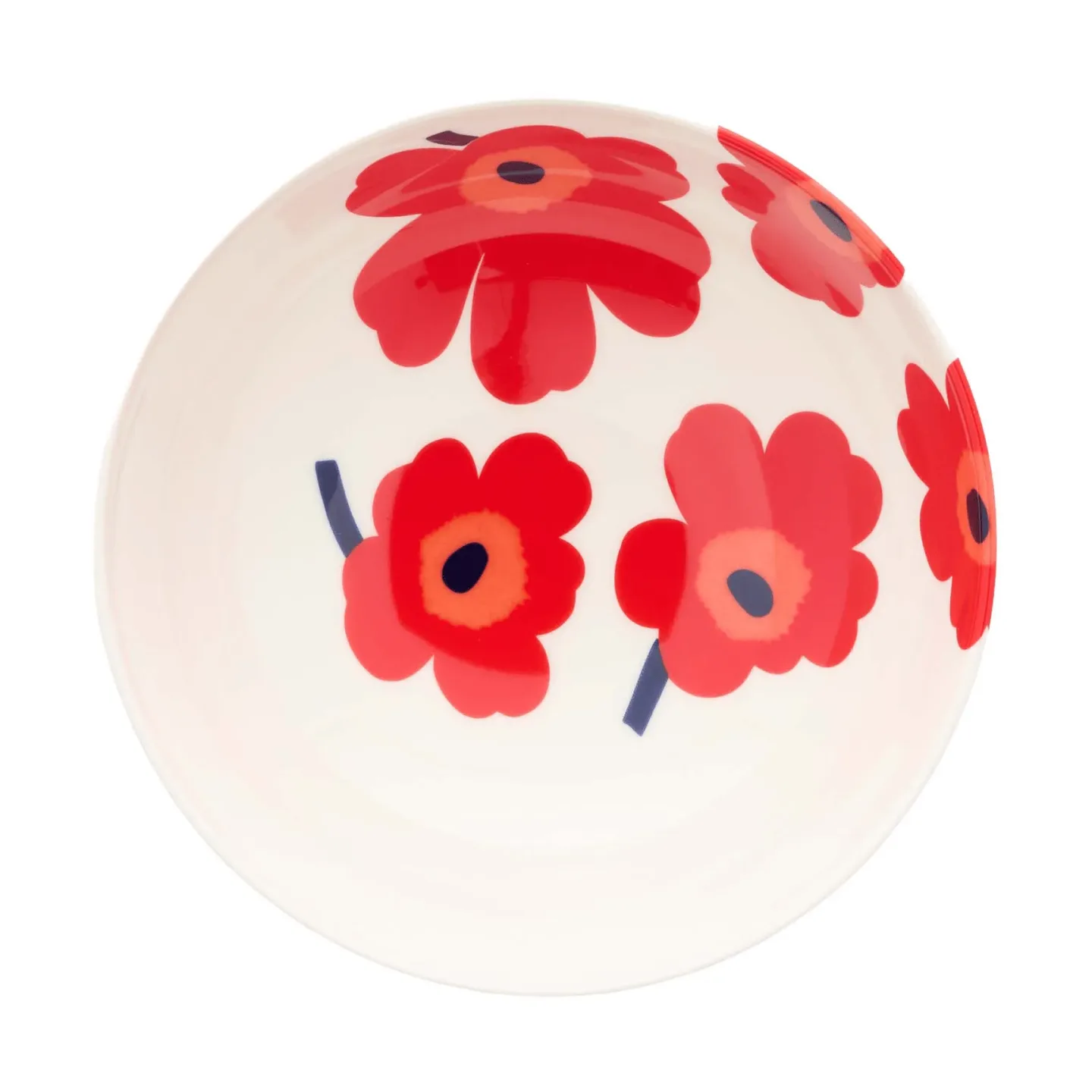 Marimekko Unikko 1,3 l Weiß-Rot-Blau