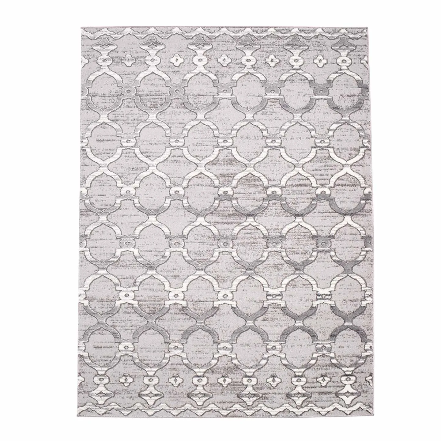 Wilton-teppe - Aires (grå) (Størrelse: 80 x 150 cm)