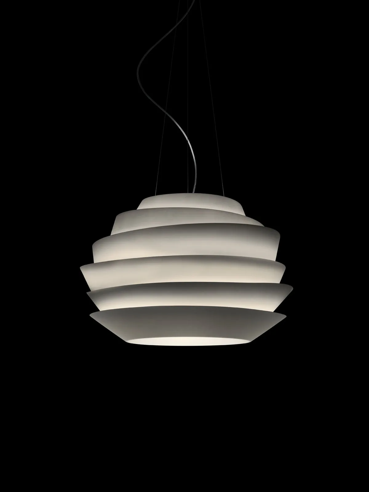 Le Soleil Pendel E27 & GU10 Hvit 3,5m - Foscarini - Spisestue - Plast