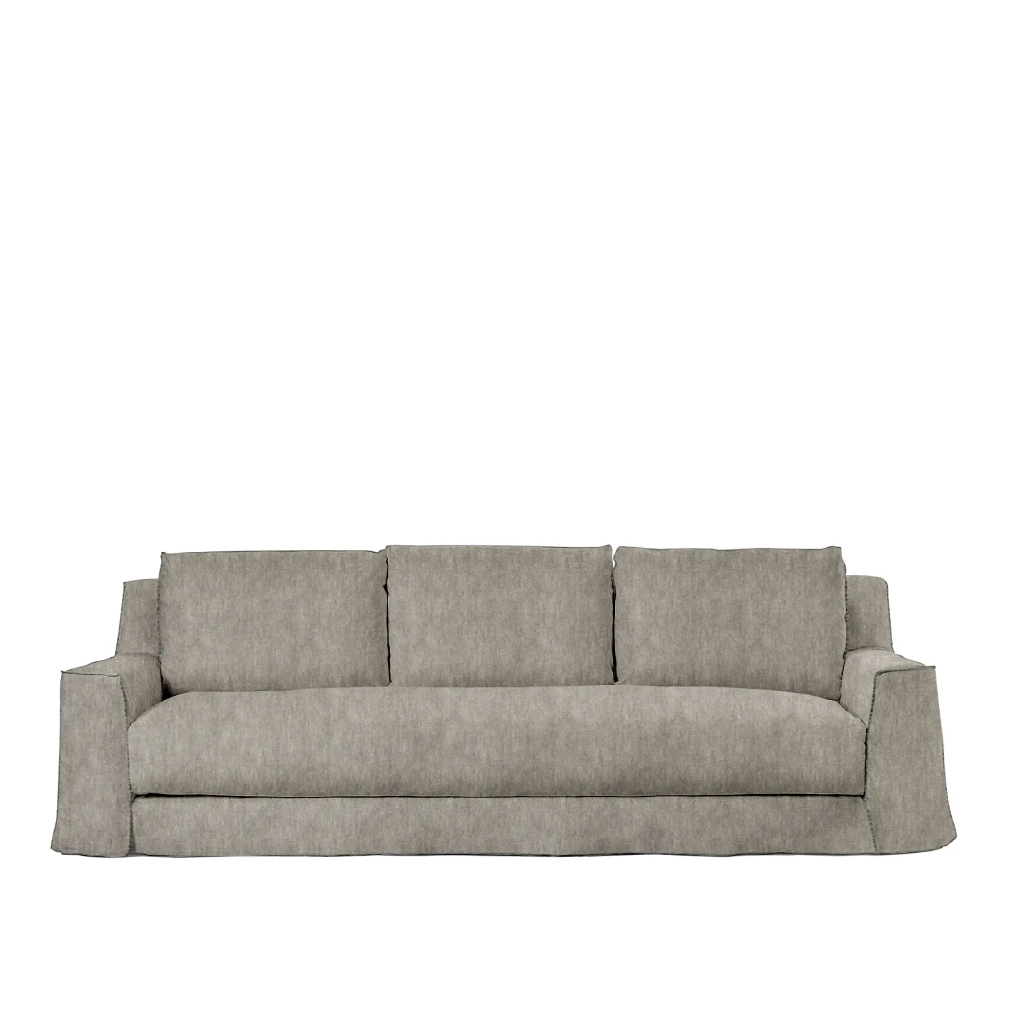 Gervasoni - Loll 14 - Natural Lino Bianco - Seam 1000 - Soffor - Paola Navone - Vit