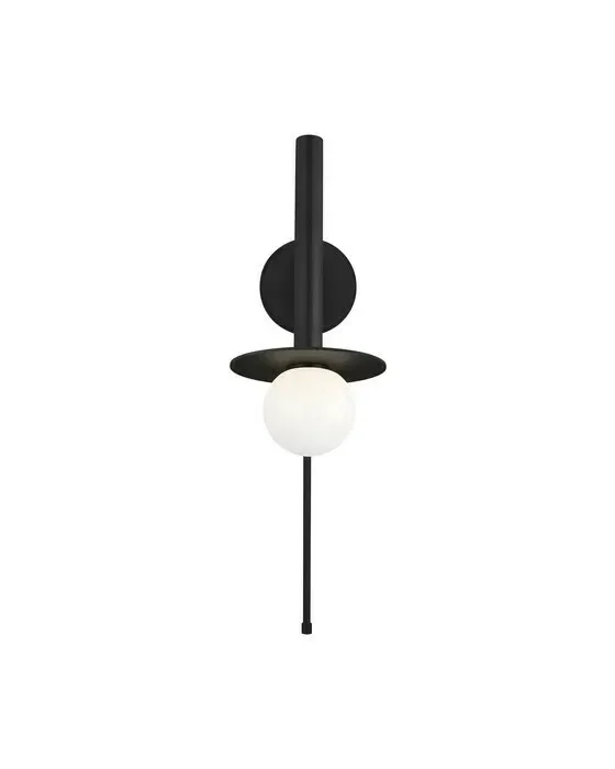 Nodes Pivot Sconce Midnight Black